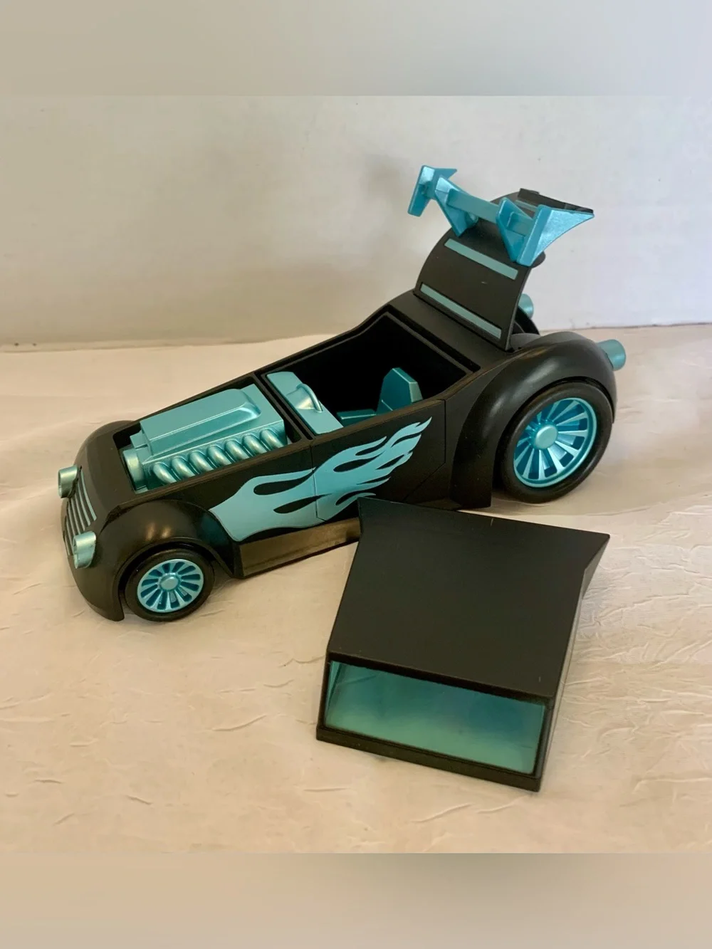 ROBLOX LEGENDS OF SPEED SINGLE VELOCITY PHANTOM VEHICLE BLACK BLUE